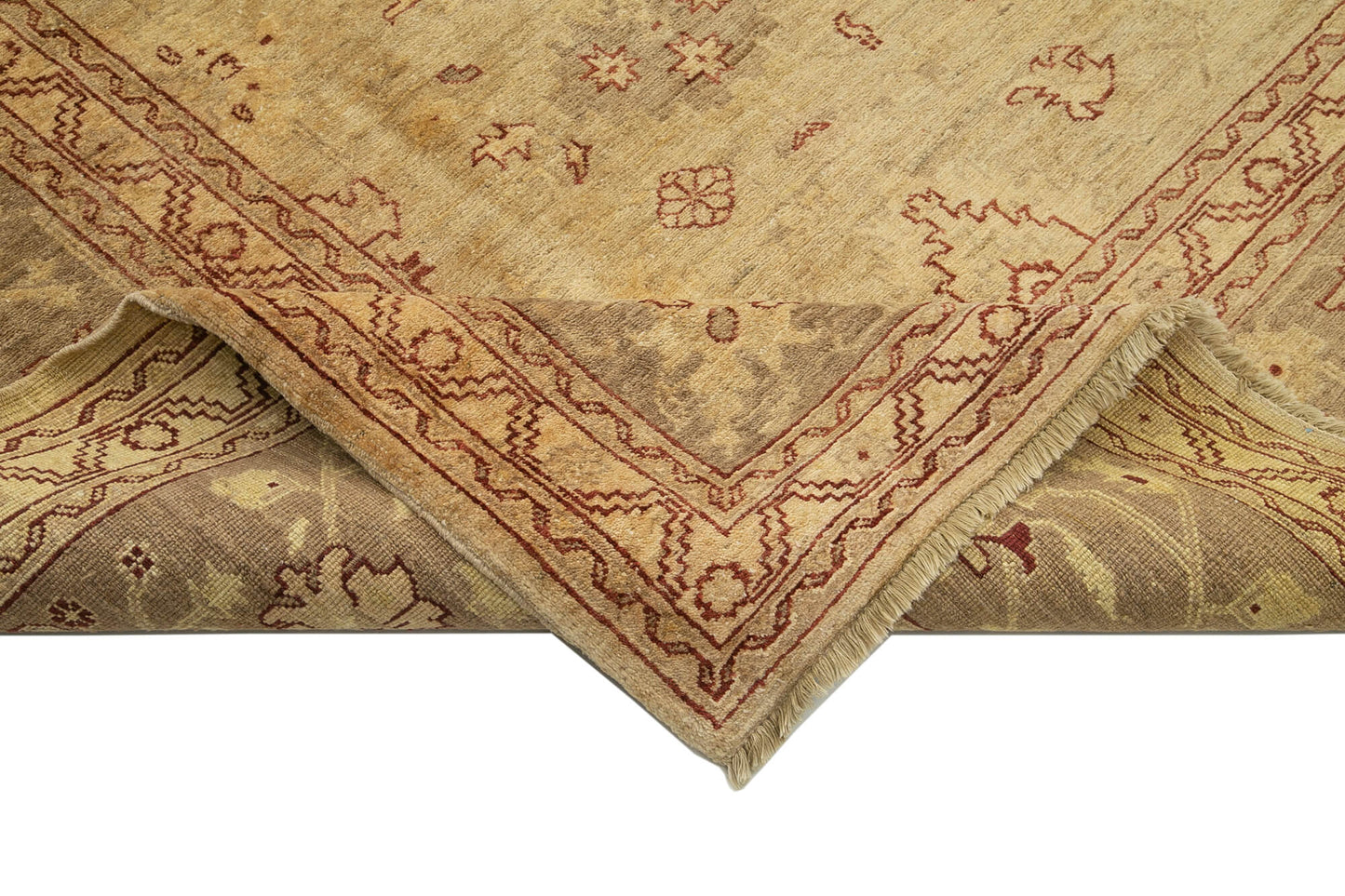 9x12 Beige Oushak Rug - 33530