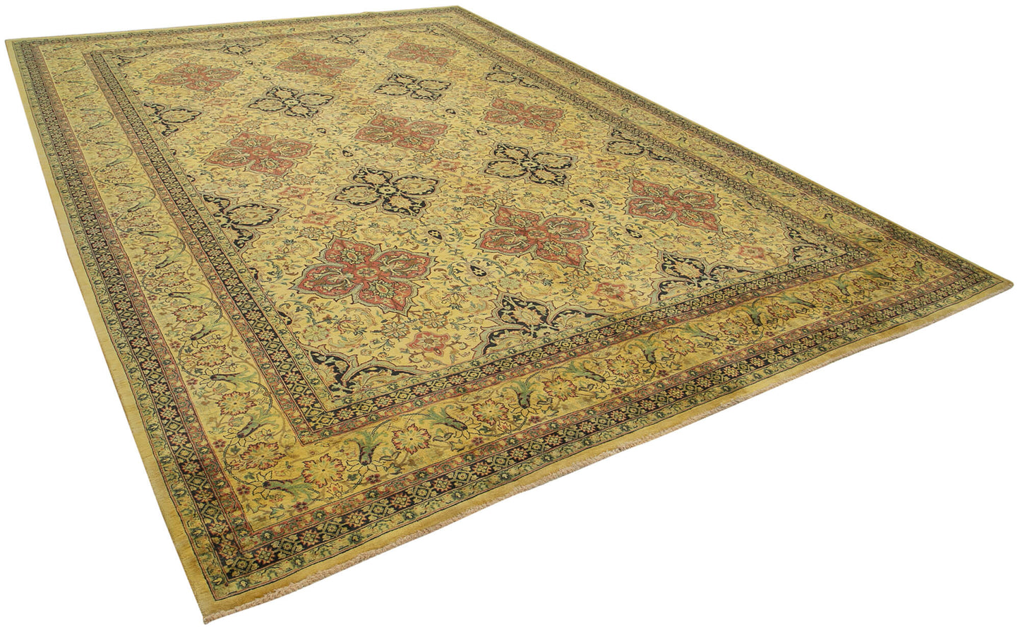 10x14 Yellow Oushak Rug - 33532