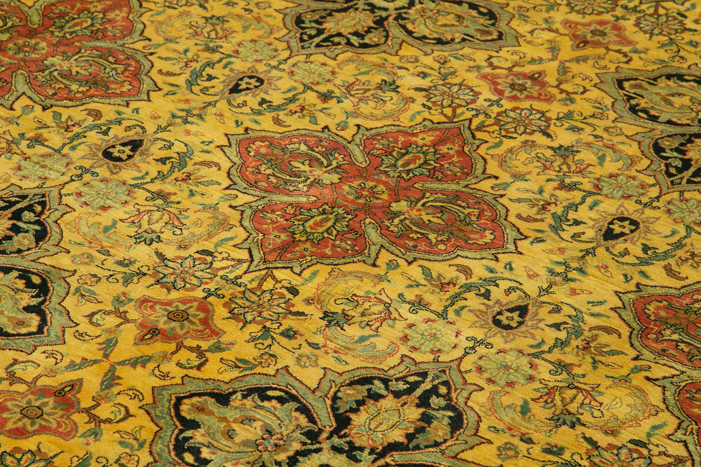 10x14 Yellow Oushak Rug - 33532