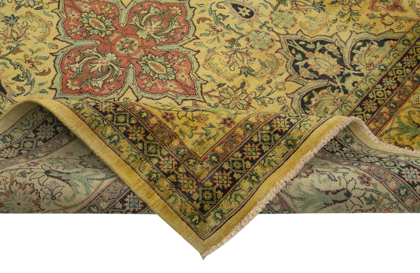 10x14 Yellow Oushak Rug - 33532