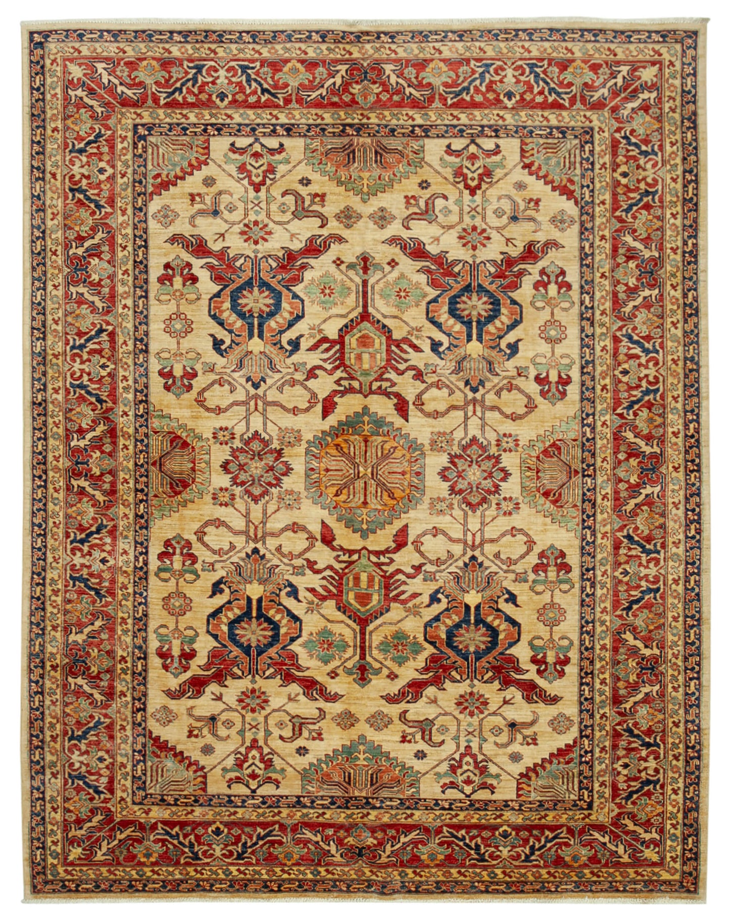 8x10 Red Oushak Rug - 33535