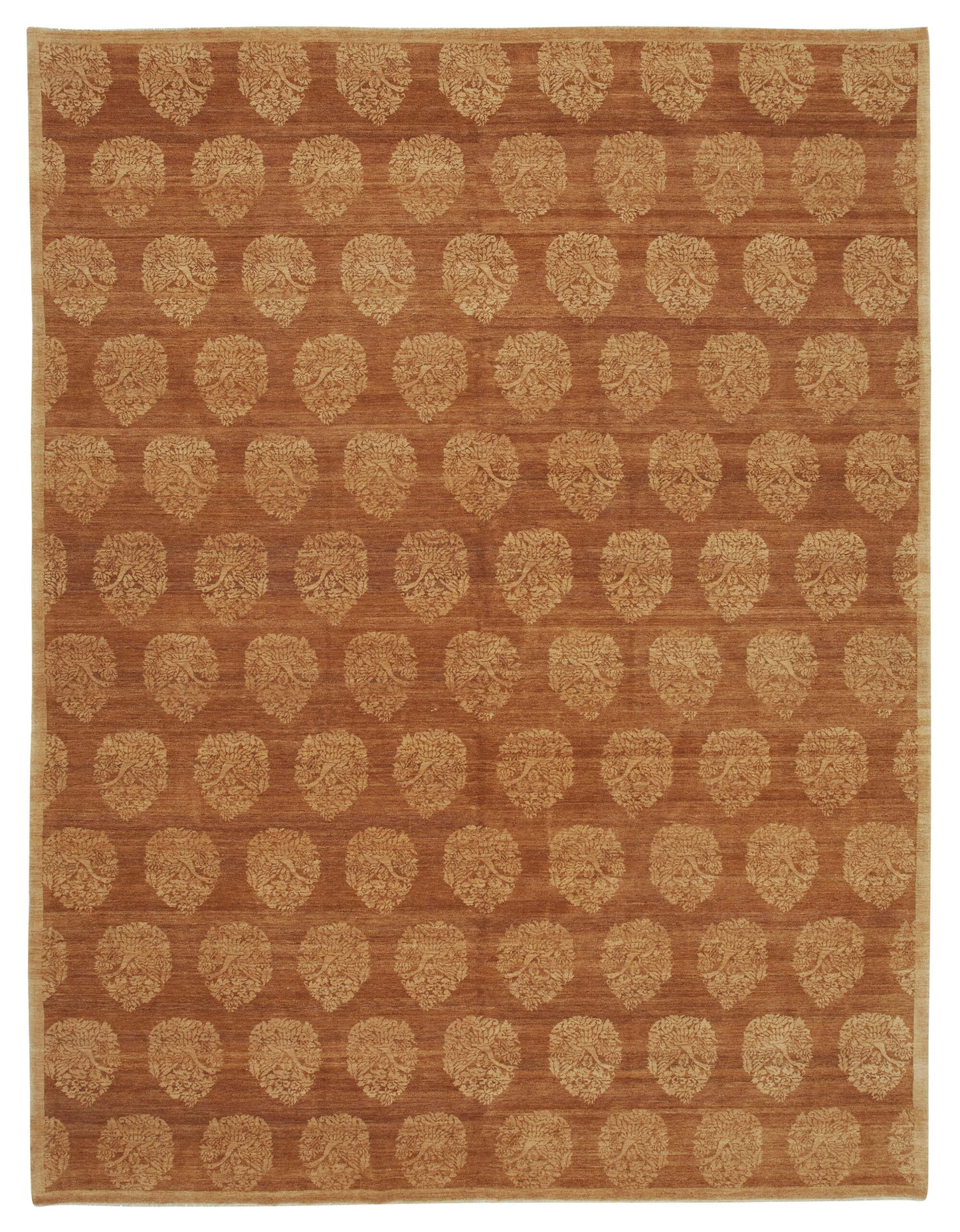 9x12 Red Oushak Rug - 33536