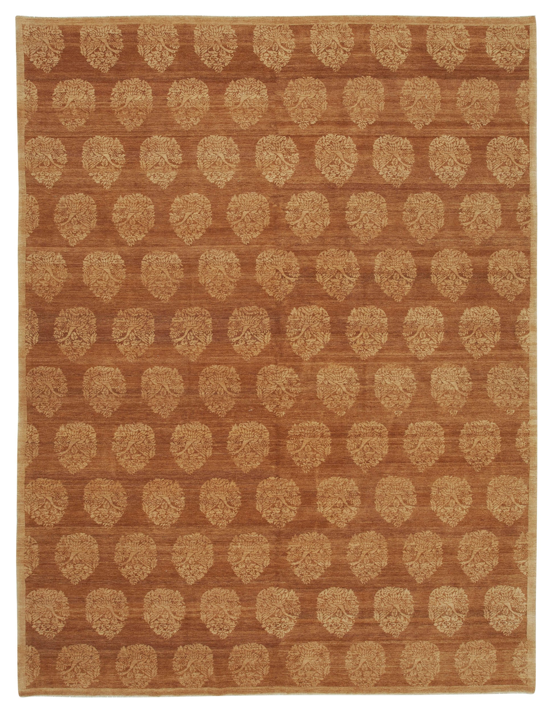 9x12 Red Oushak Rug - 33536