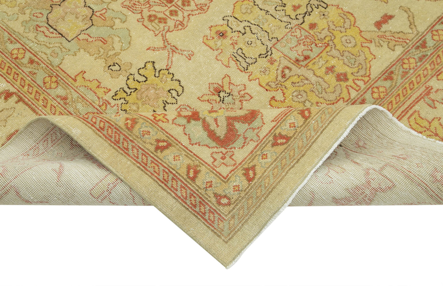 8x10 Beige Oushak Rug - 33553