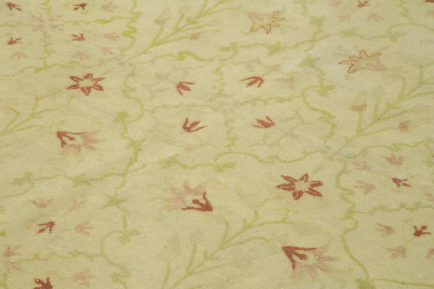 8x11 Beige Oushak Rug - 33554