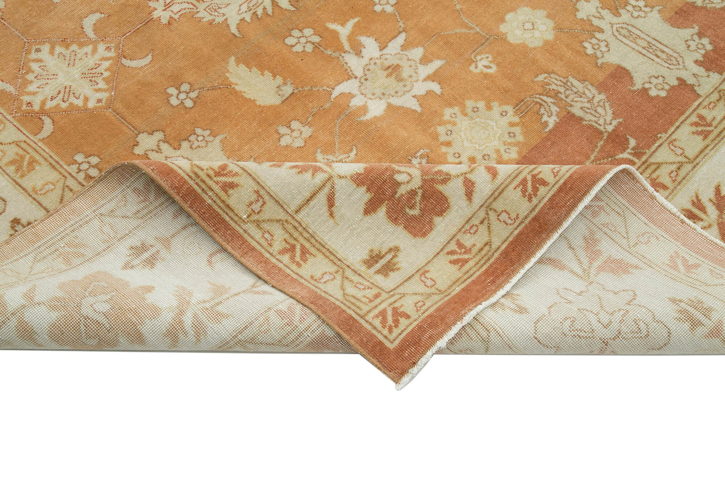 9x12 Beige Oushak Rug - 33565