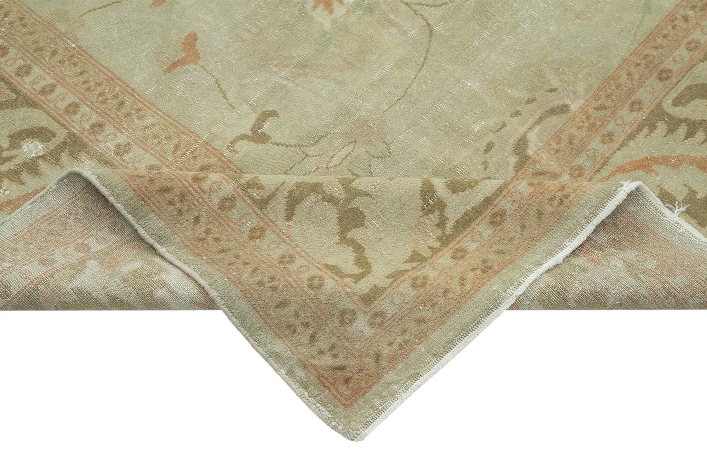 8x10 Beige Oushak Rug - 33578