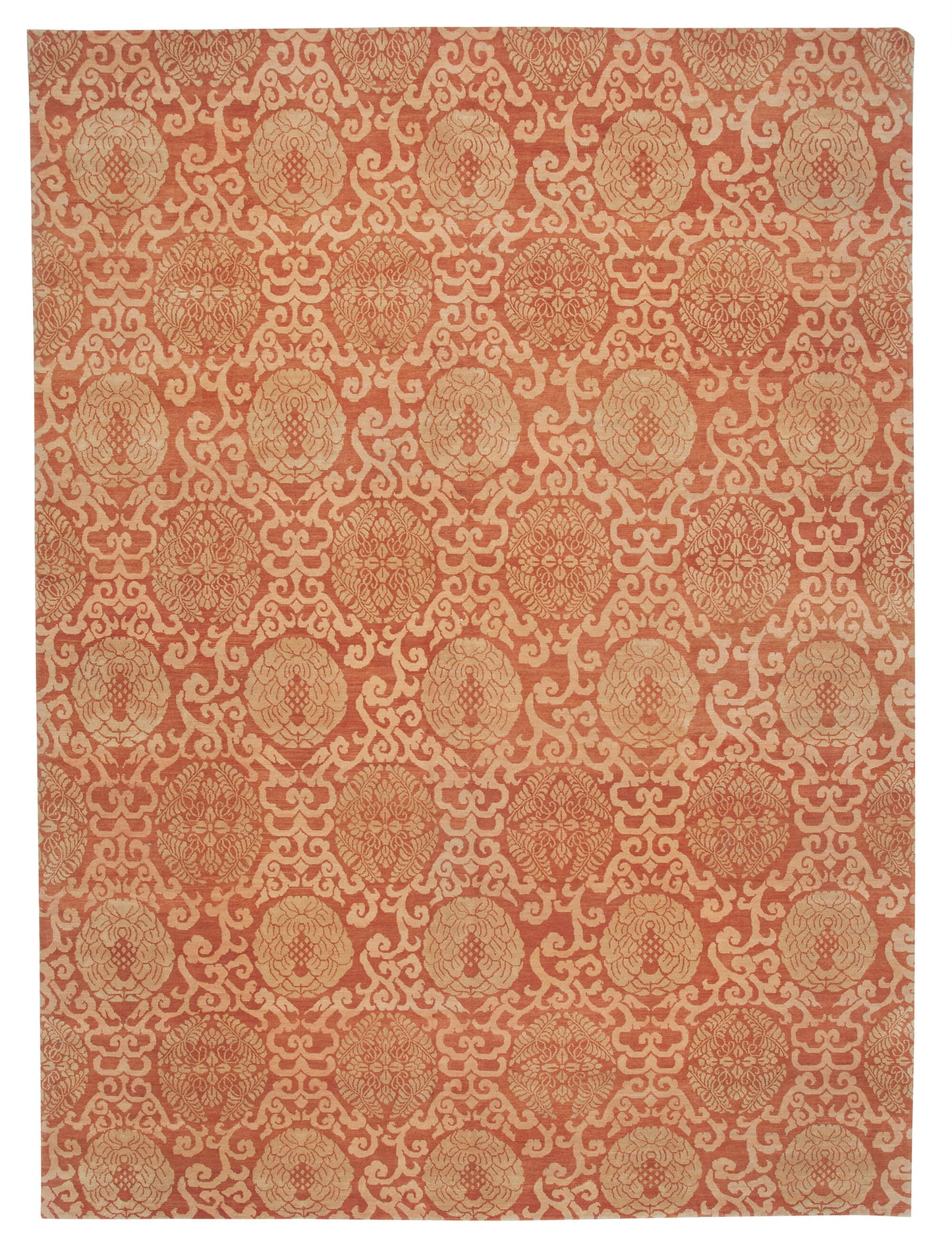 10x14 Red Oushak Rug - 33580