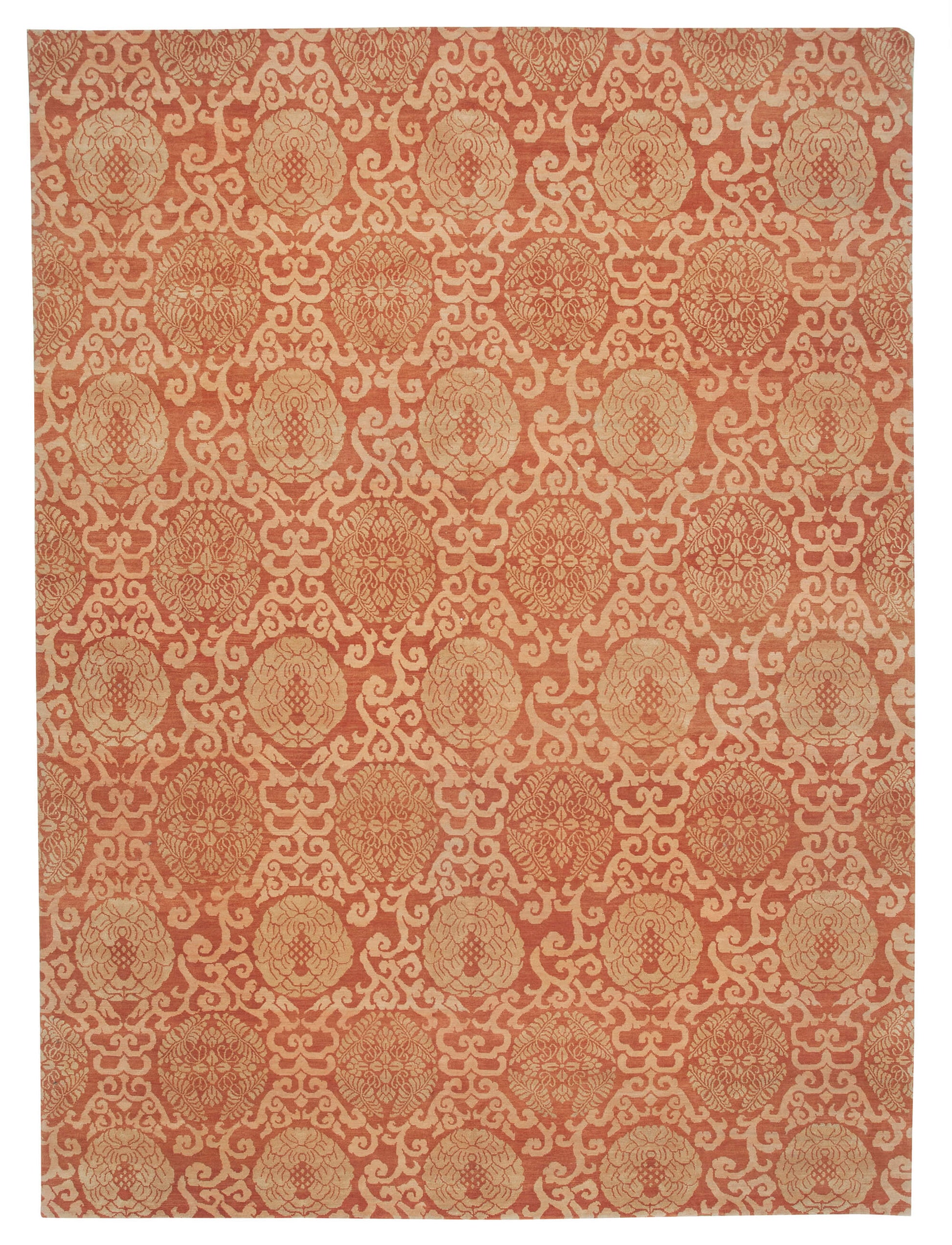 10x14 Red Oushak Rug - 33580