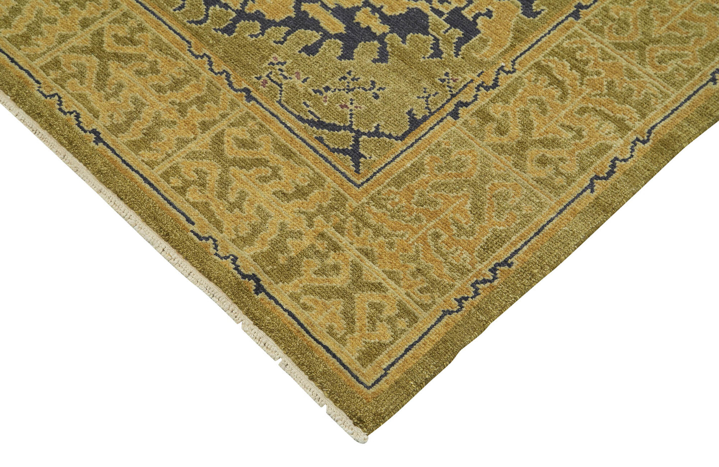 10x14 Green Oushak Rug - 33581