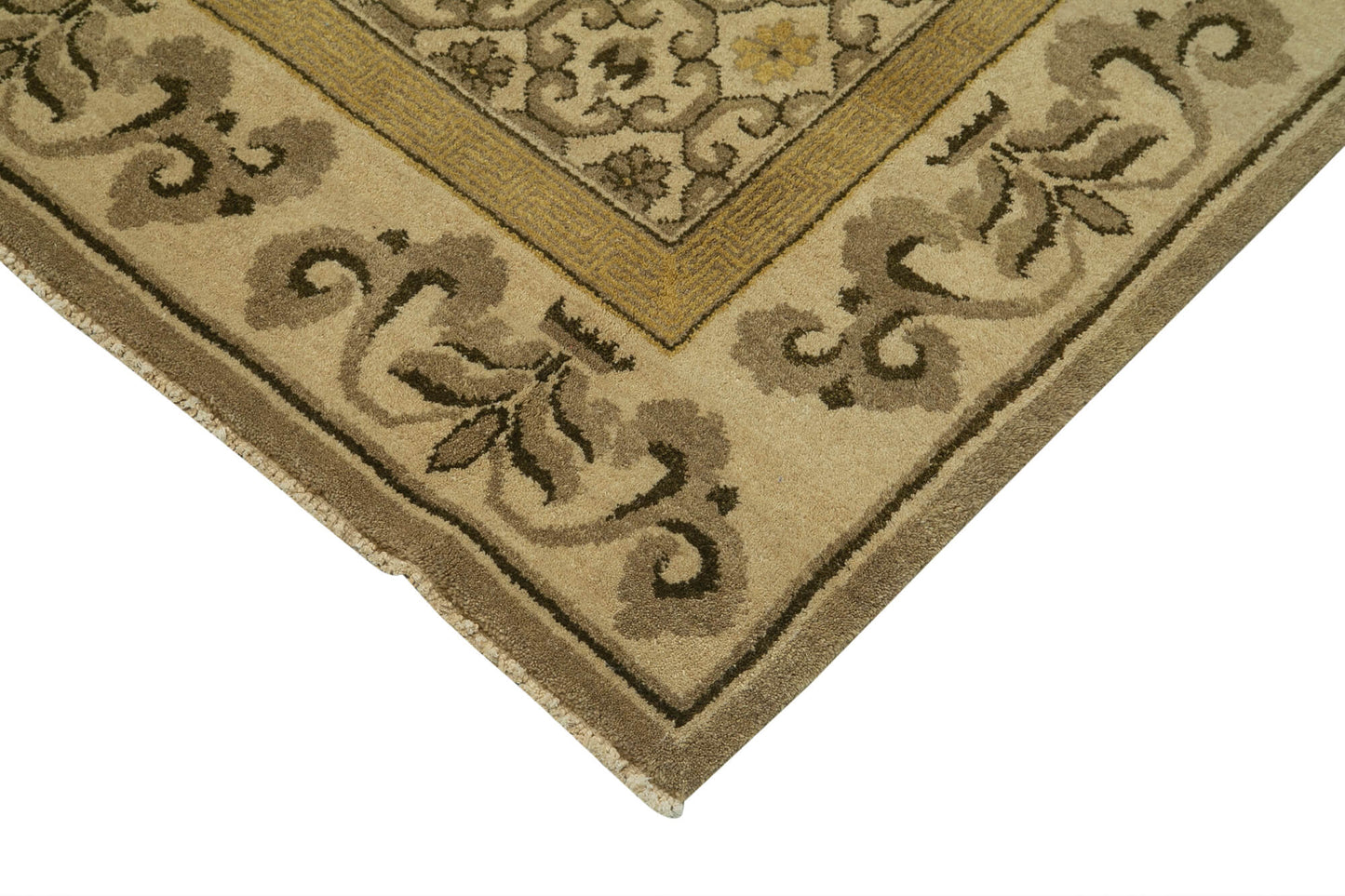 10x14 Beige Oushak Rug - 33587