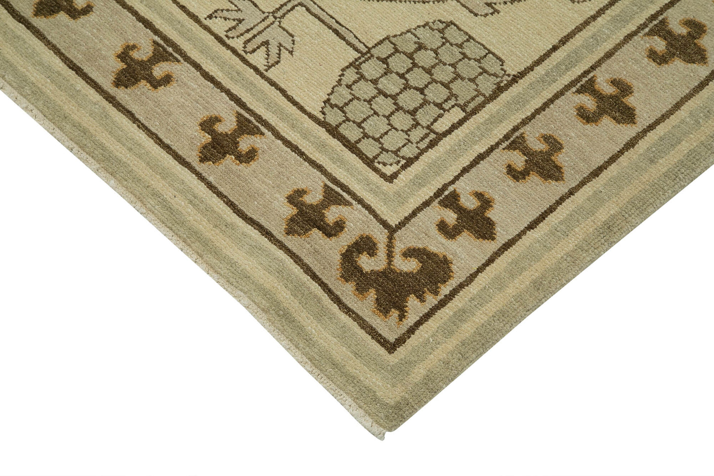 9x12 Beige Oushak Rug - 33589