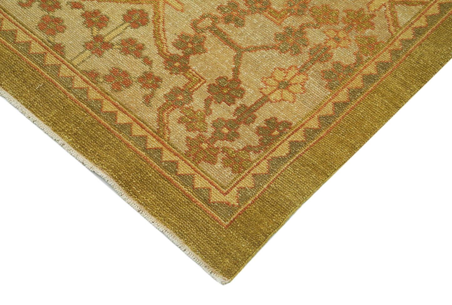 9x12 Yellow Oushak Rug - 33598