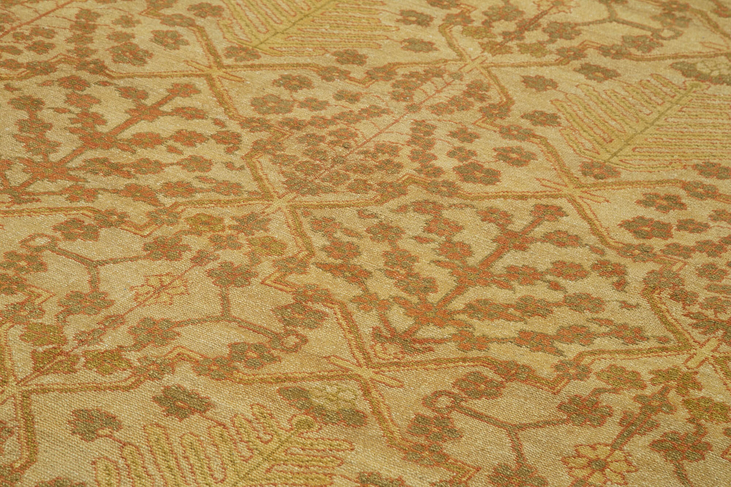 9x12 Yellow Oushak Rug - 33598