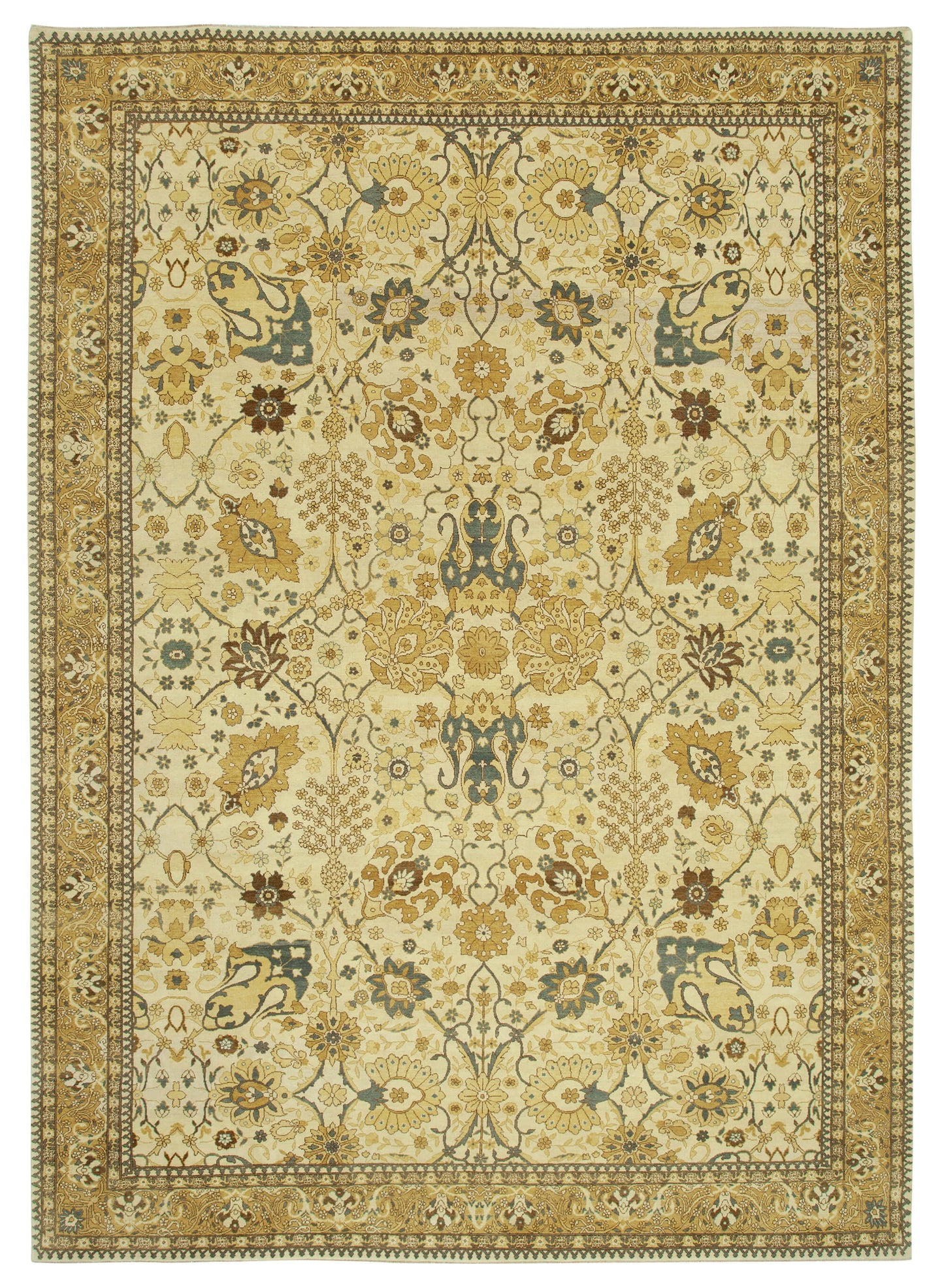 10x14 Beige Oushak Rug - 33601