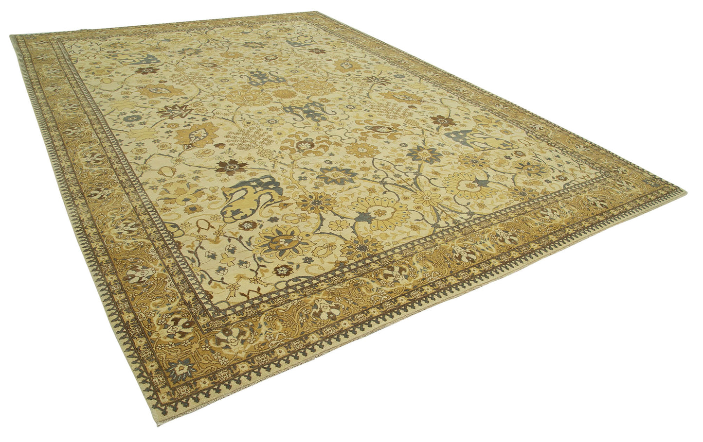 10x14 Beige Oushak Rug - 33601