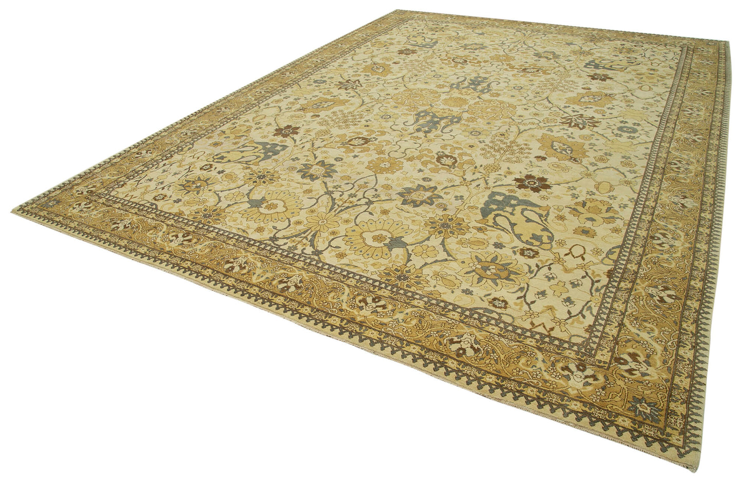 10x14 Beige Oushak Rug - 33601