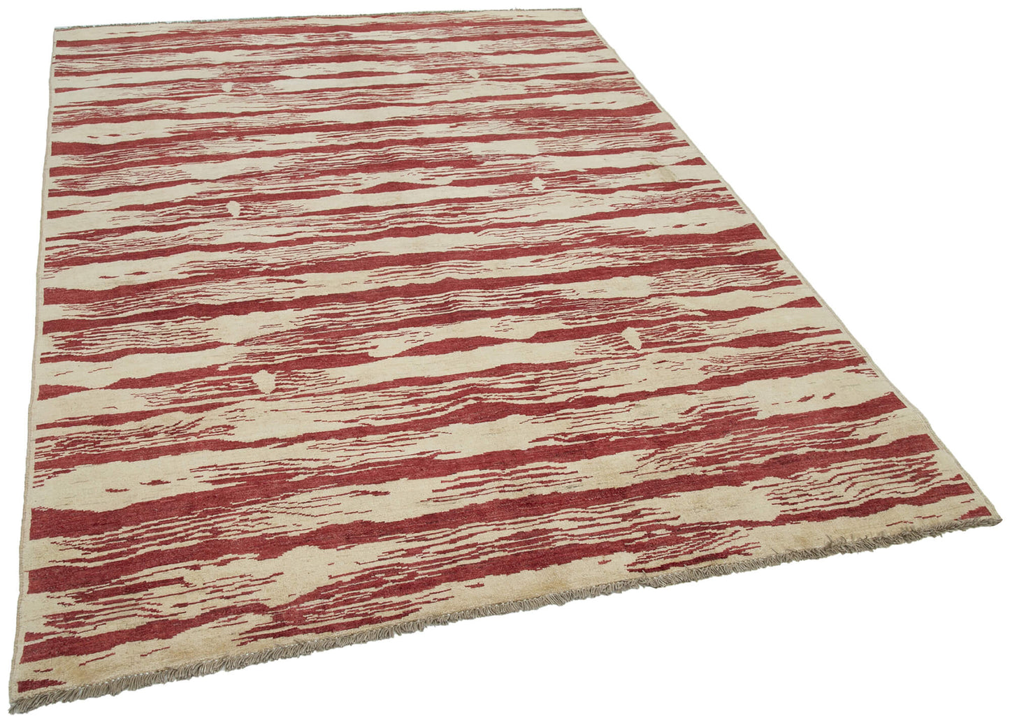 6x8 Red Oushak Rug - 33609