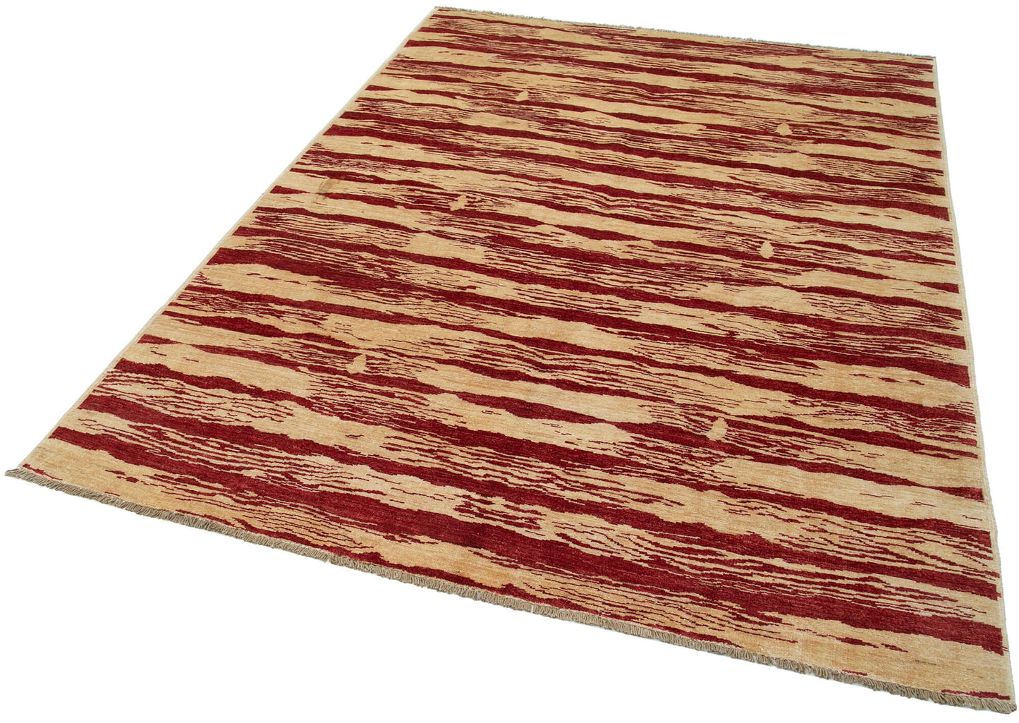 6x8 Red Oushak Rug - 33609