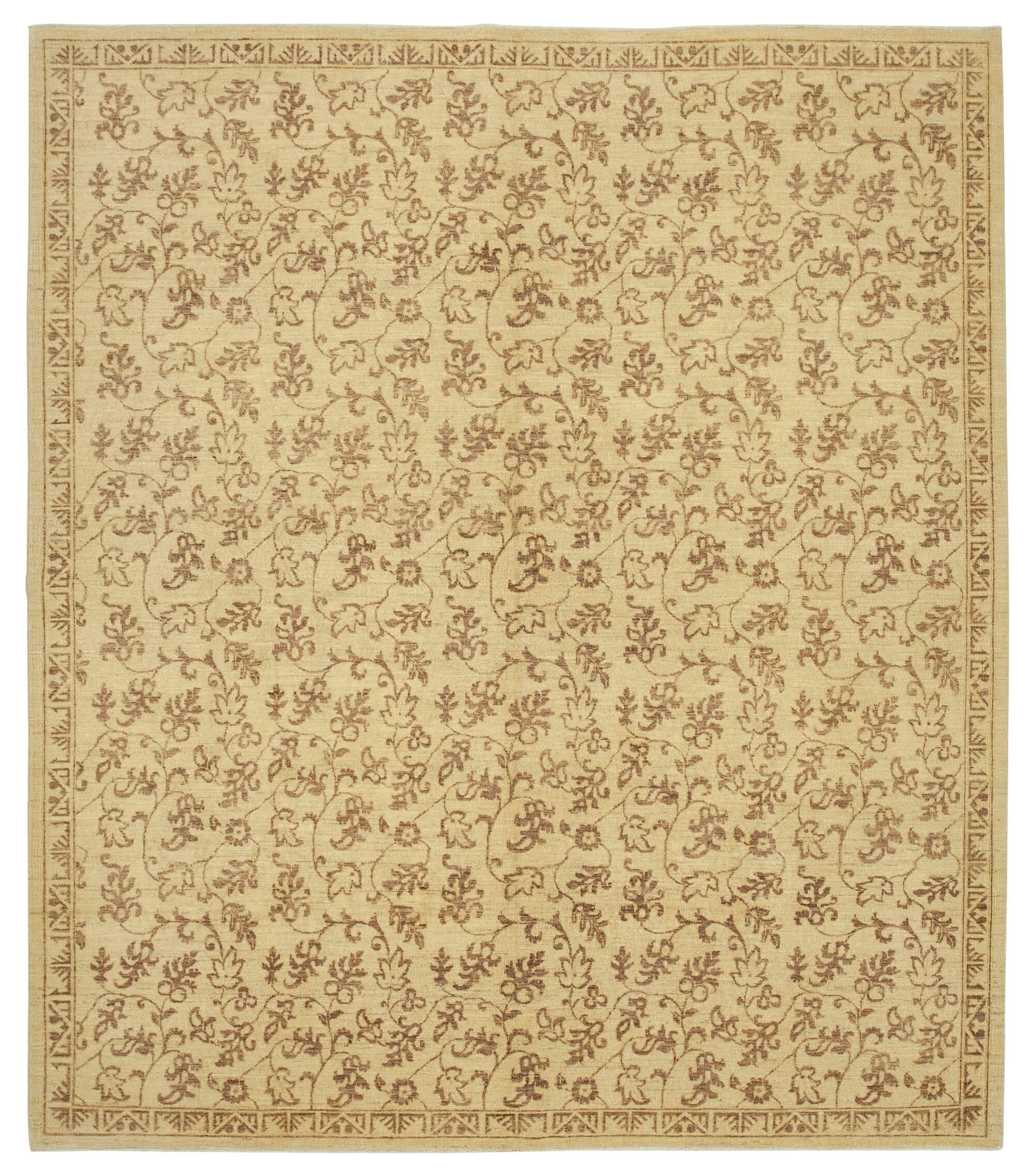 8x10 Beige Oushak Rug - 33615