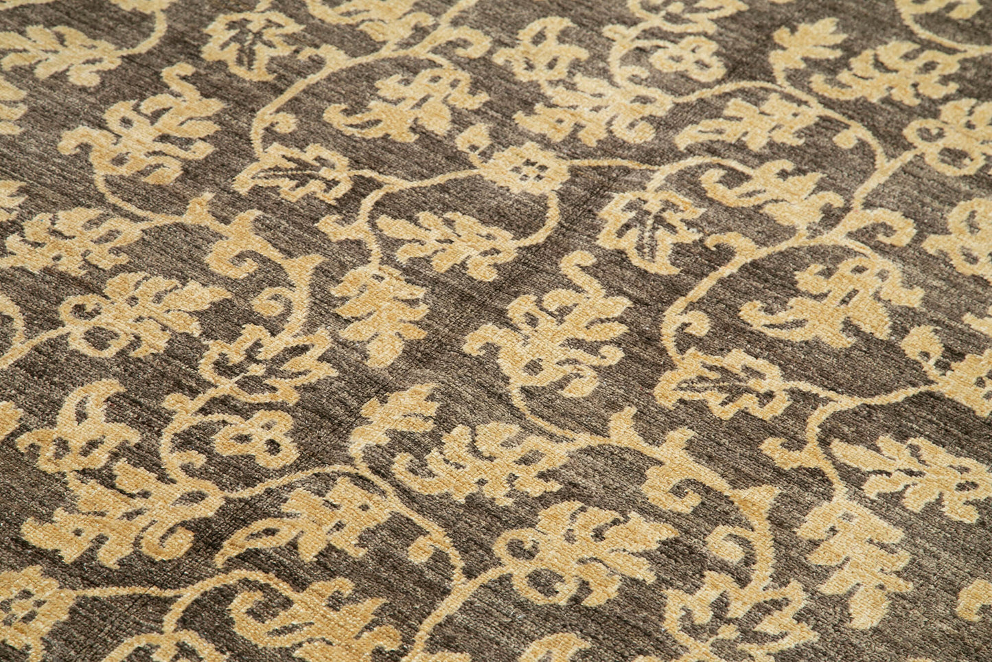 6x9 Brown Oushak Rug - 33617