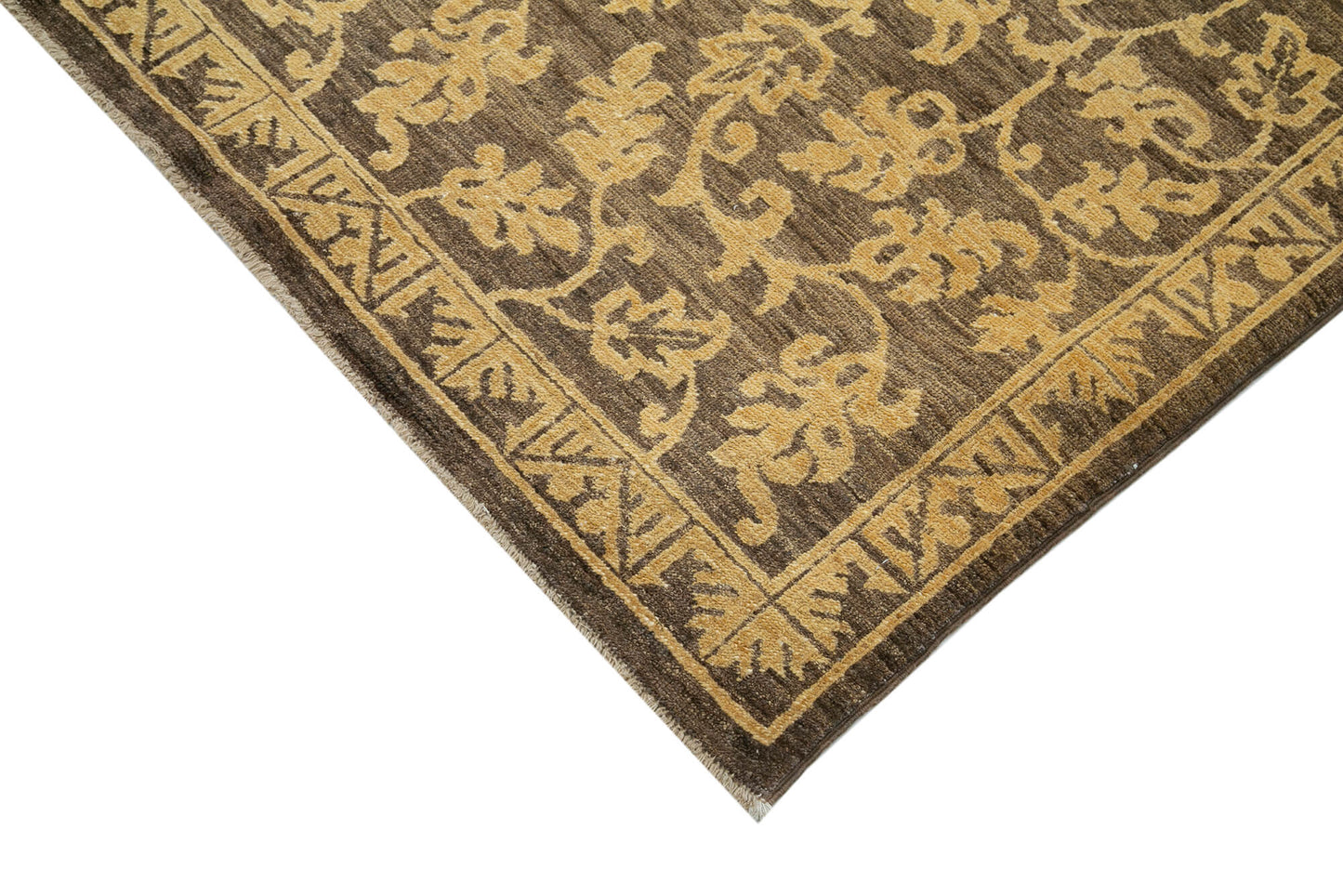 6x9 Brown Oushak Rug - 33621