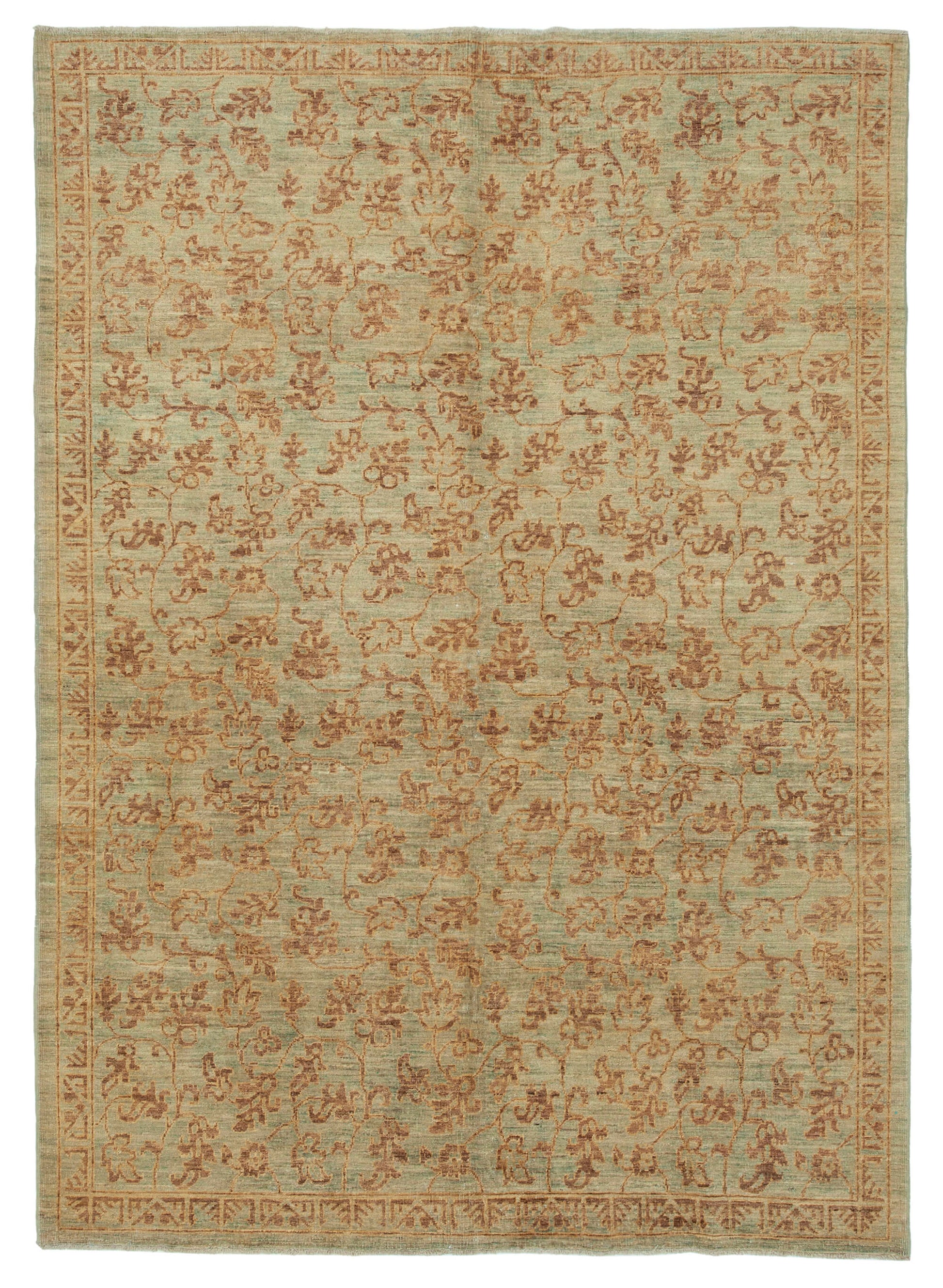 6x8 Brown Oushak Rug - 33622