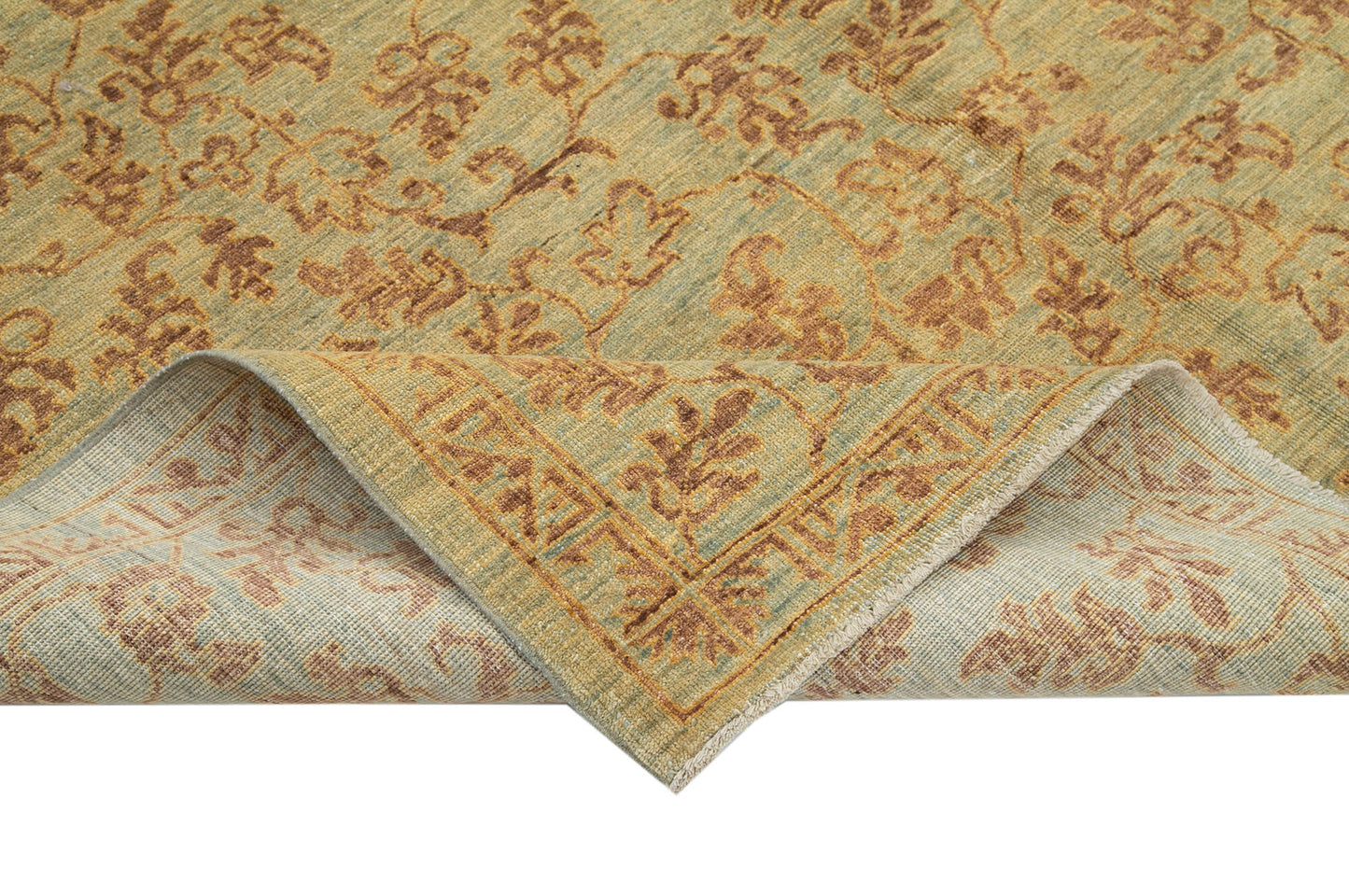 6x8 Brown Oushak Rug - 33622