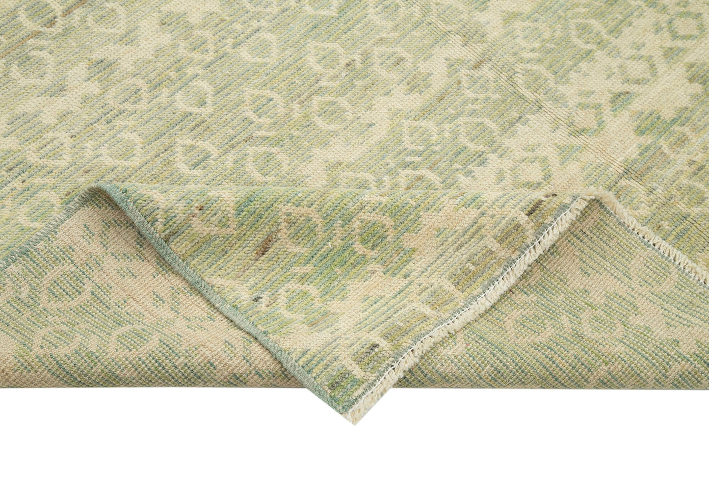 6x9 Green Oushak Rug - 33631