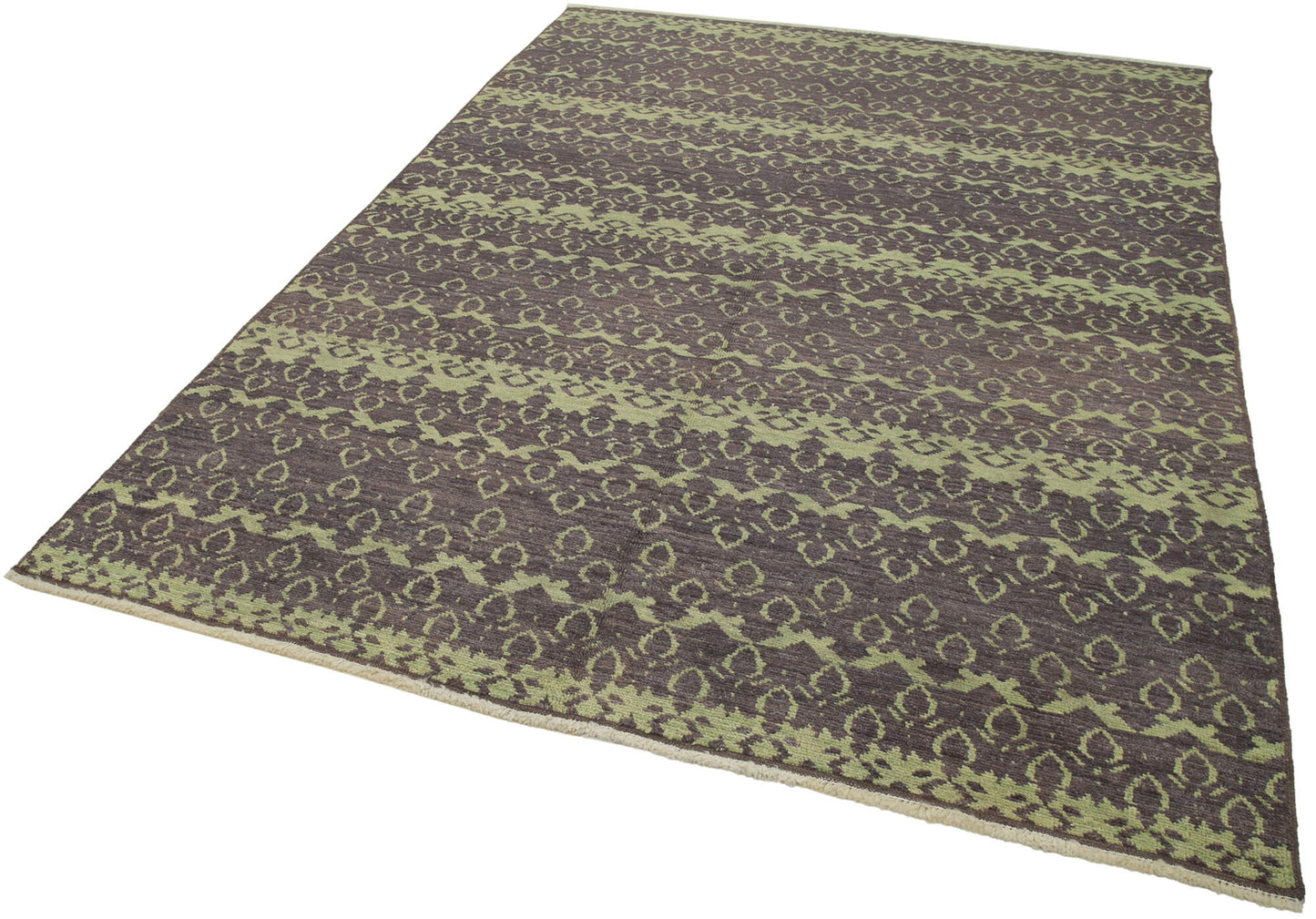 6x8 Purple Oushak Rug - 33632