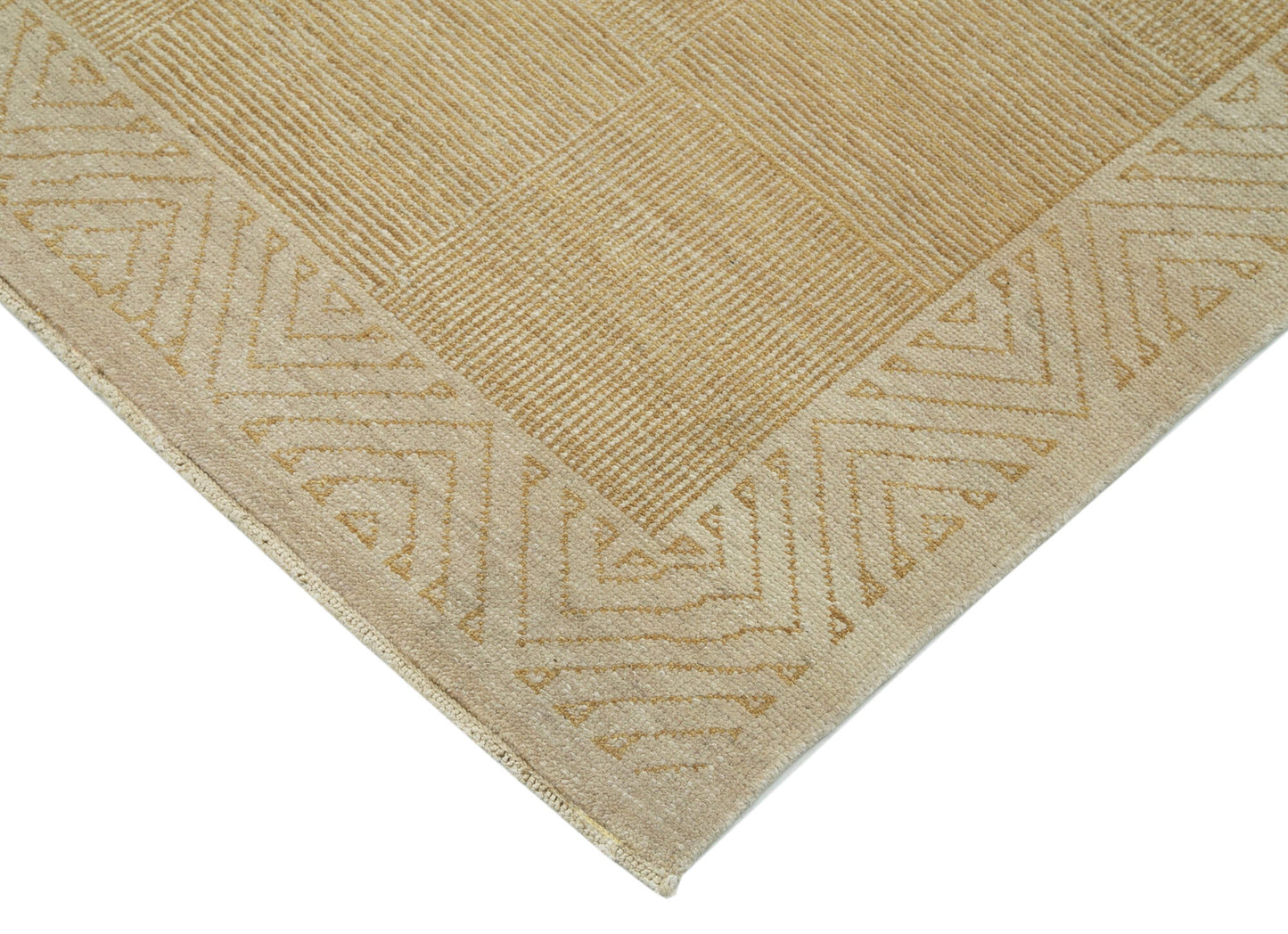 7x10 Beige Oushak Rug - 33636