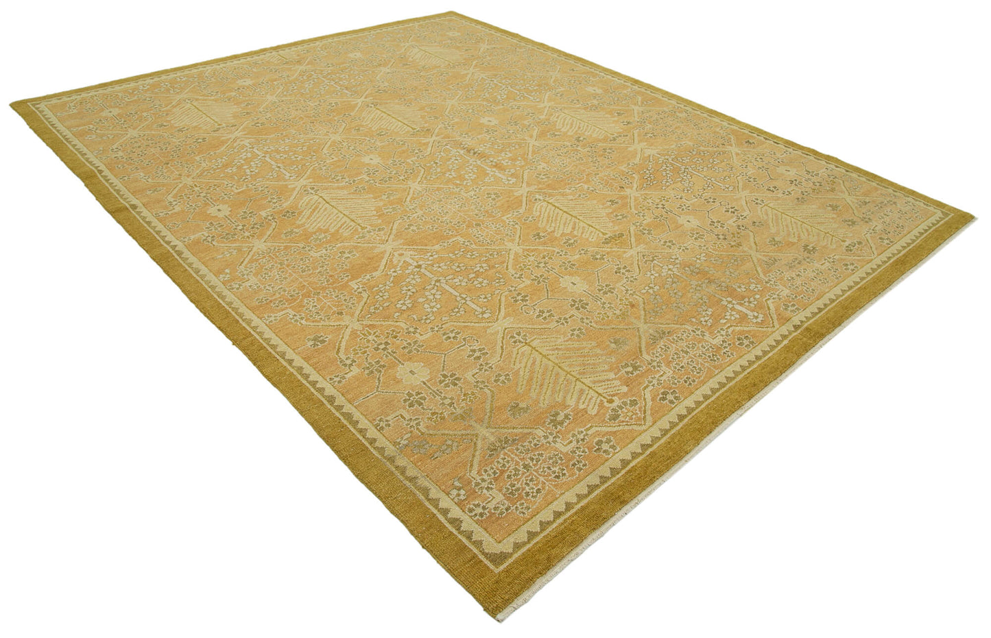 8x10 Beige Oushak Rug - 33637