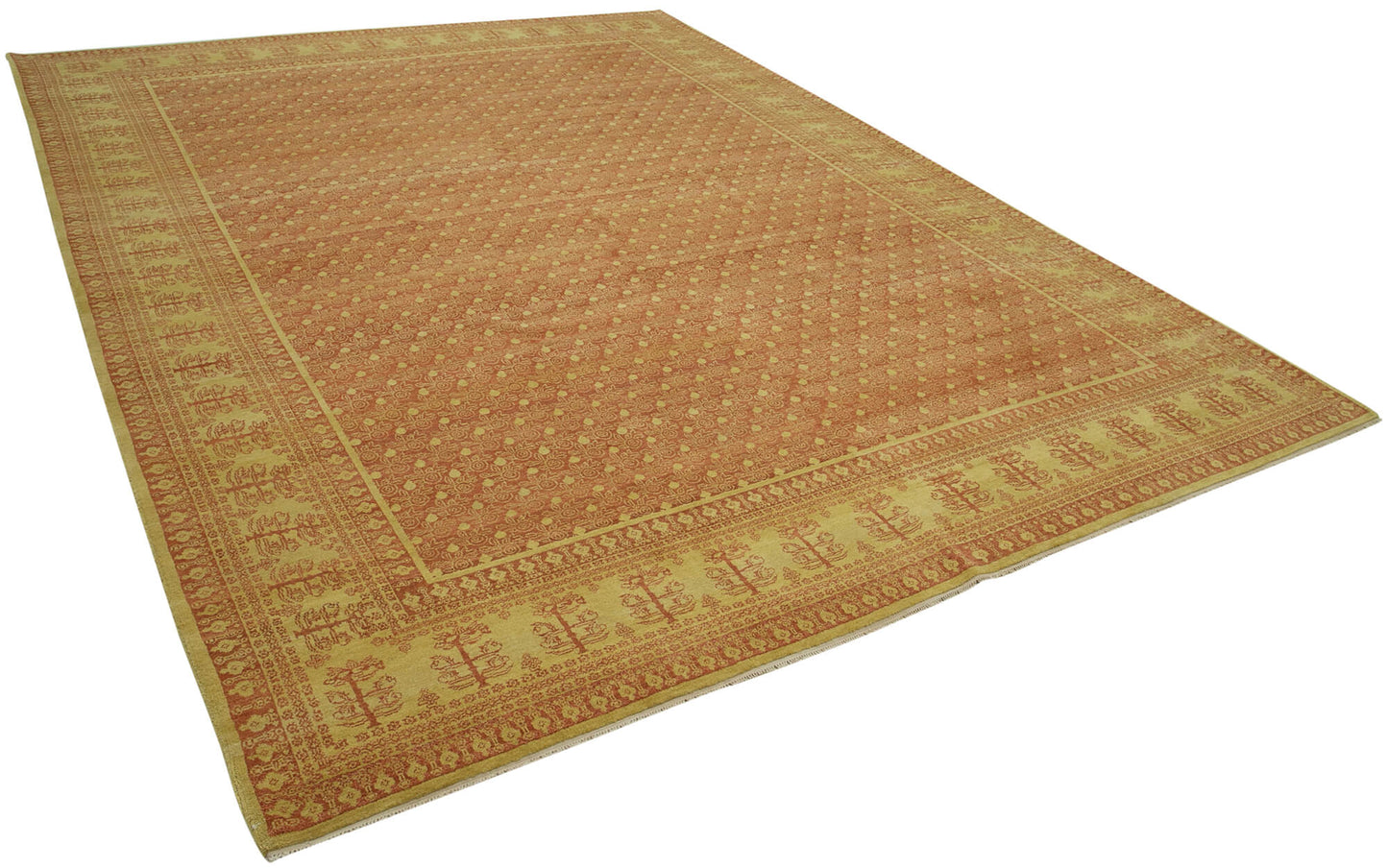 9x12 Red Oushak Rug - 33639