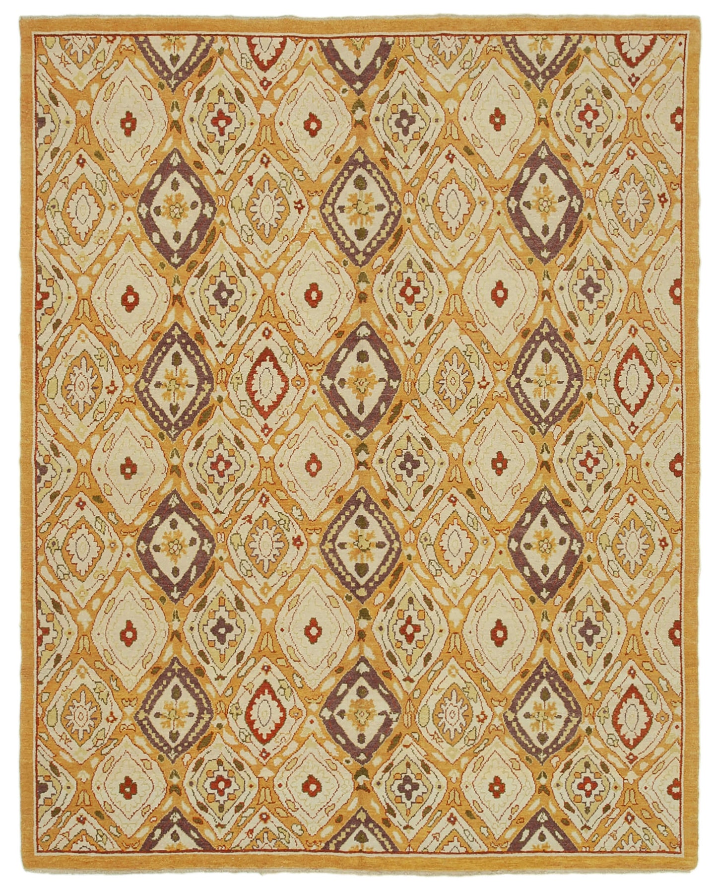 8x10 Beige Oushak Rug - 33640