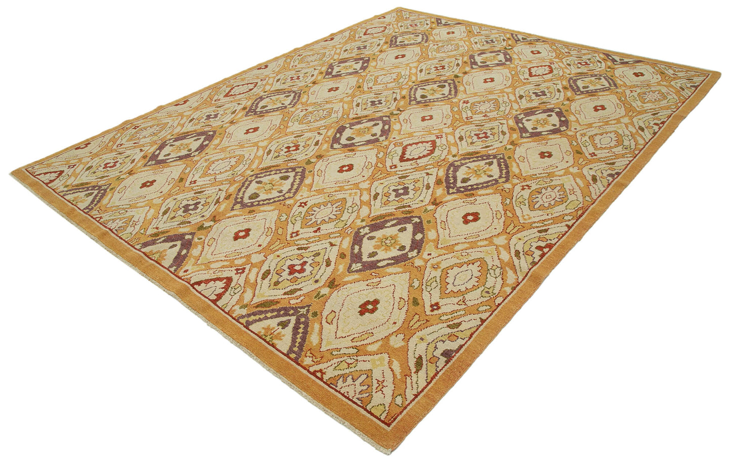 8x10 Beige Oushak Rug - 33640