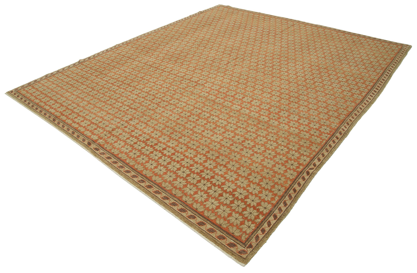 8x10 Beige Oushak Rug - 33644