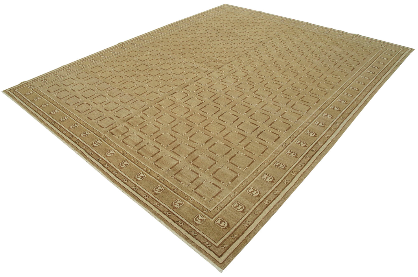 8x10 Beige Oushak Rug - 33645