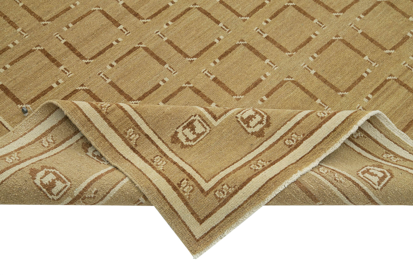 8x10 Beige Oushak Rug - 33645