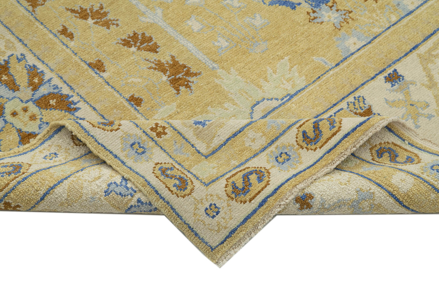 8x10 Beige Oushak Rug - 33649