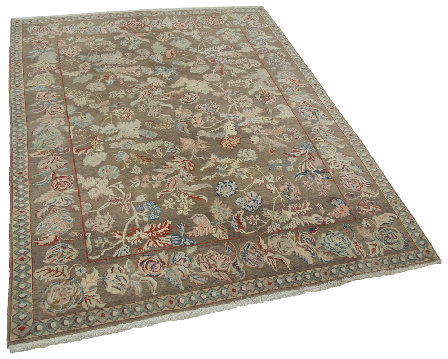 5x7 Brown Oushak Rug - 33653