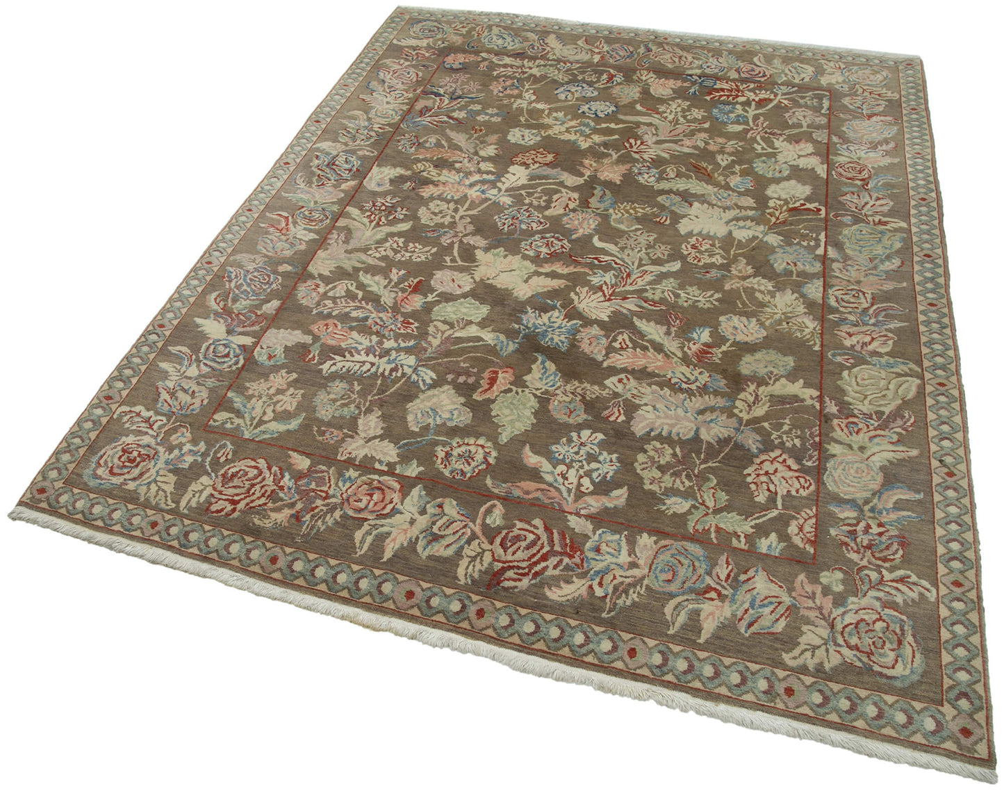 5x7 Brown Oushak Rug - 33653