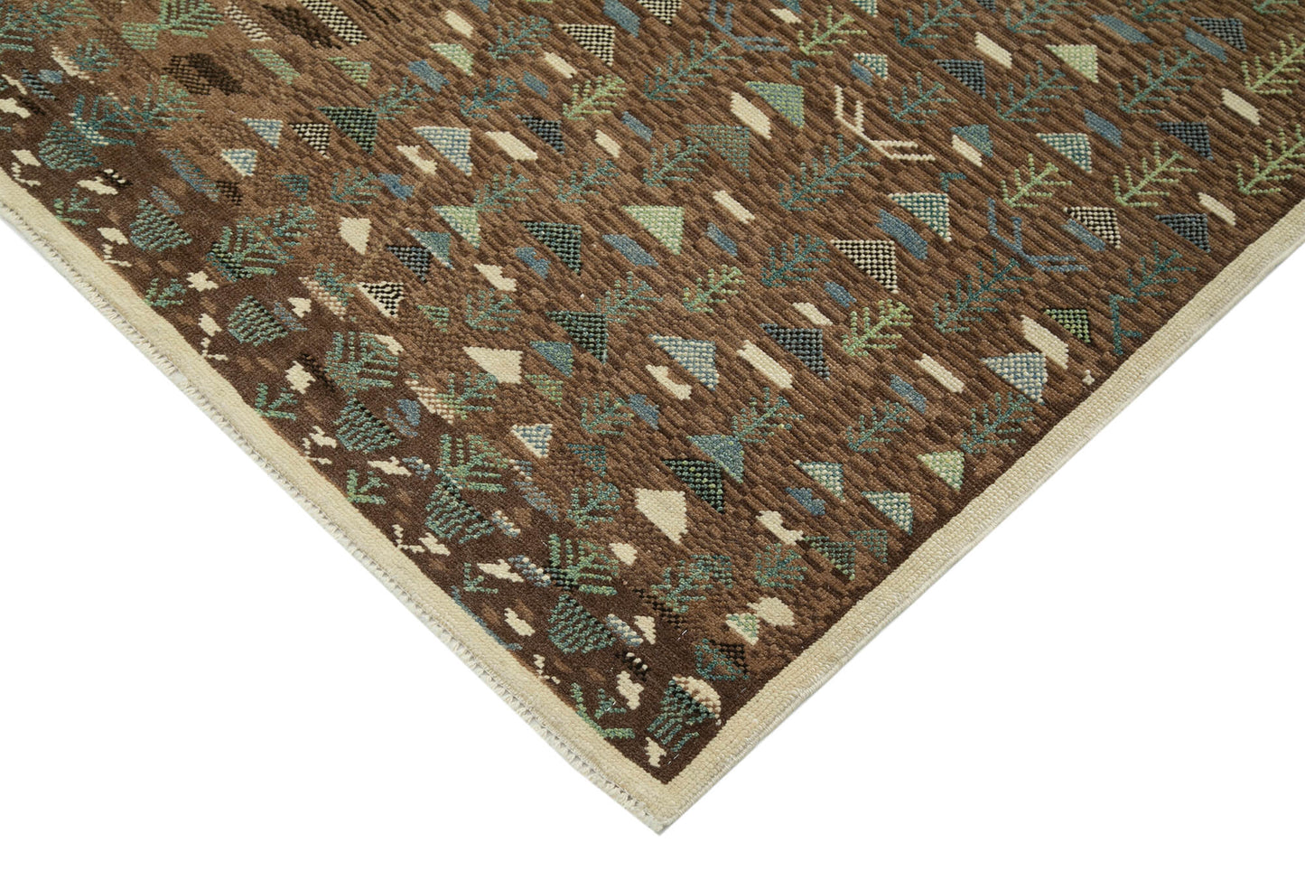 6x8 Brown Oushak Rug - 33668