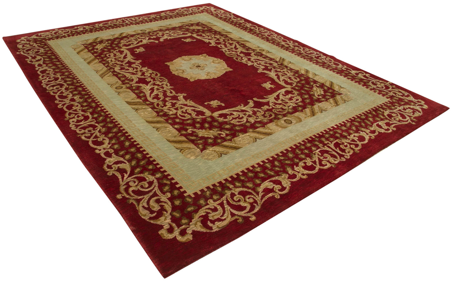 8x10 Red Oushak Rug - 33671