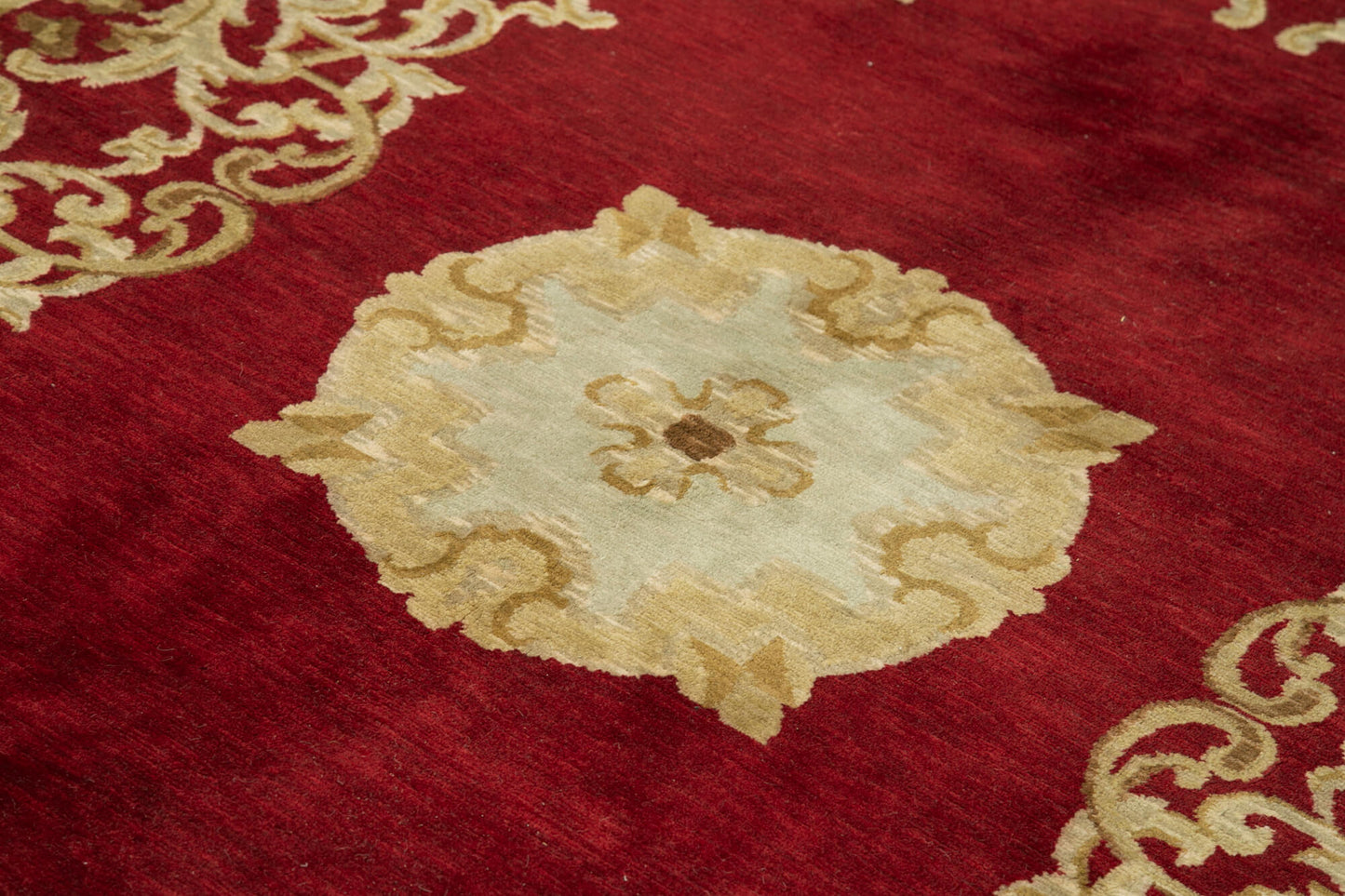 8x10 Red Oushak Rug - 33671