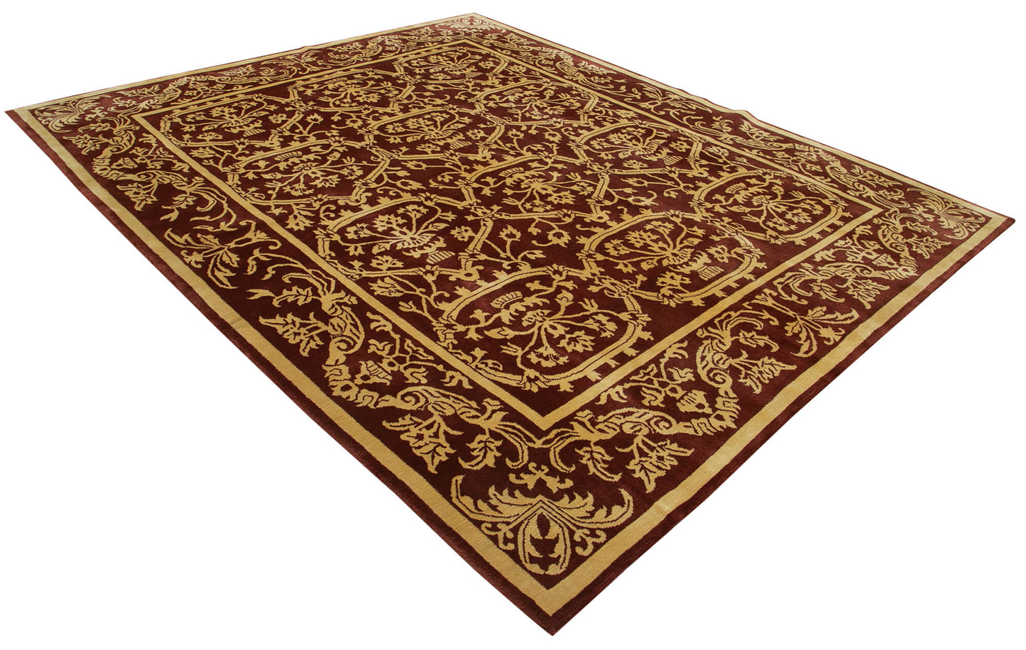 8x10 Red Oushak Rug - 33673