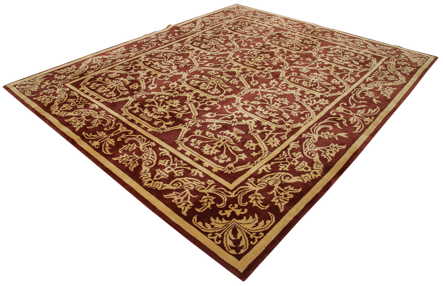 8x10 Red Oushak Rug - 33673