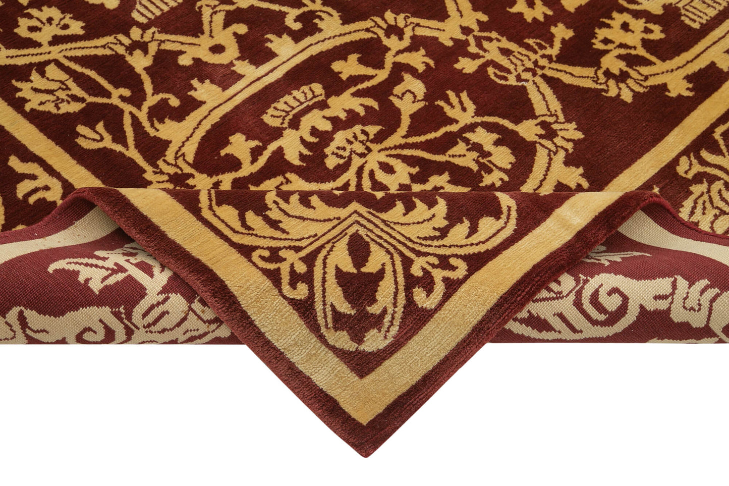 8x10 Red Oushak Rug - 33673