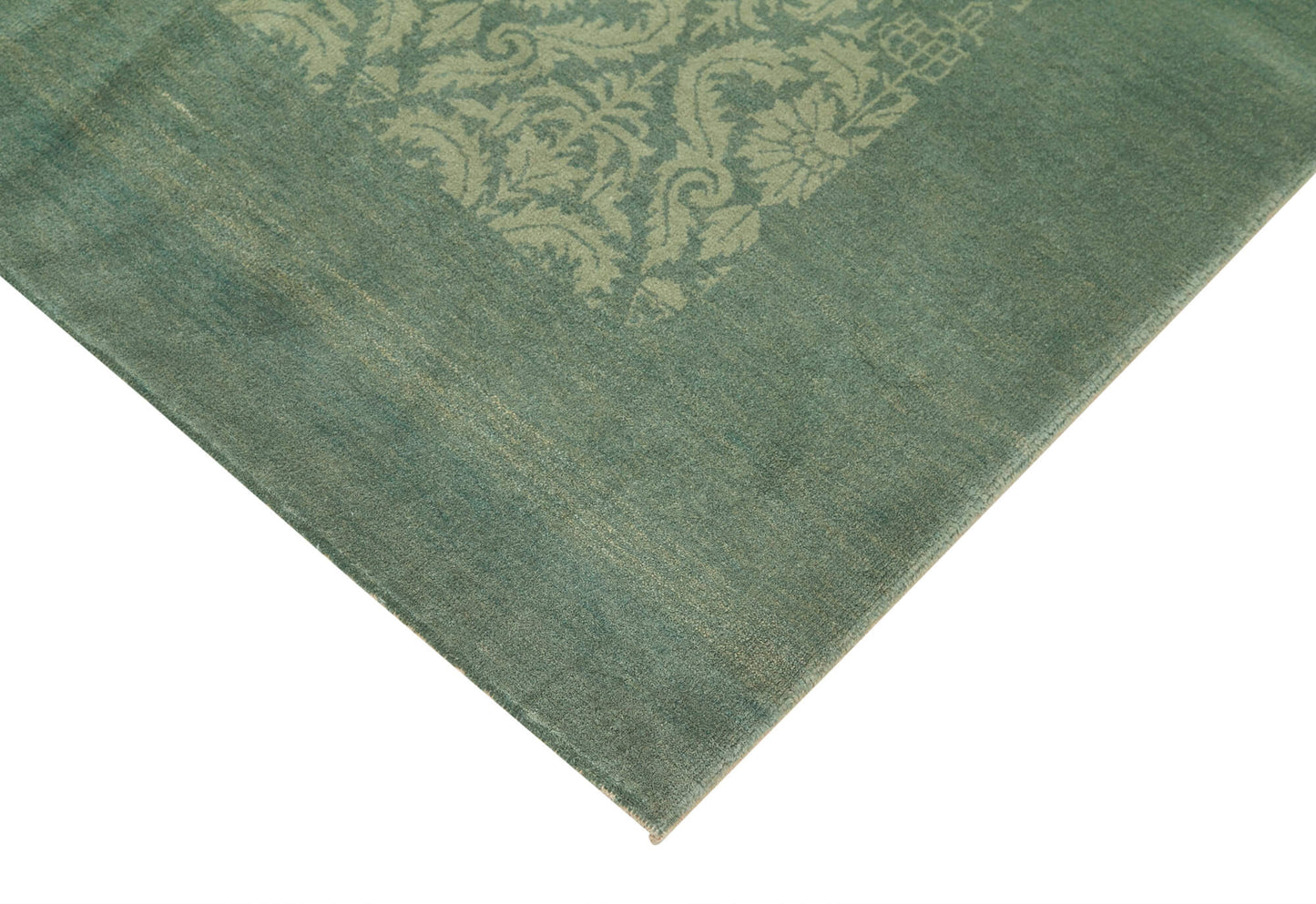 8x12 Turquoise Oushak Rug - 33676