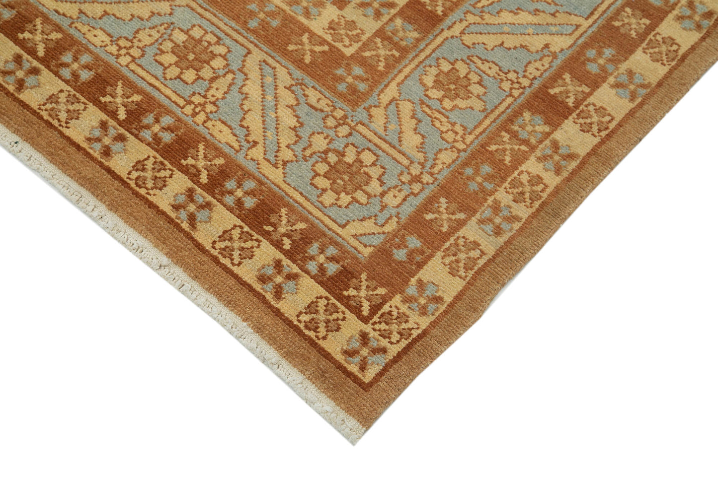 8x9 Orange Oushak Rug - 33678