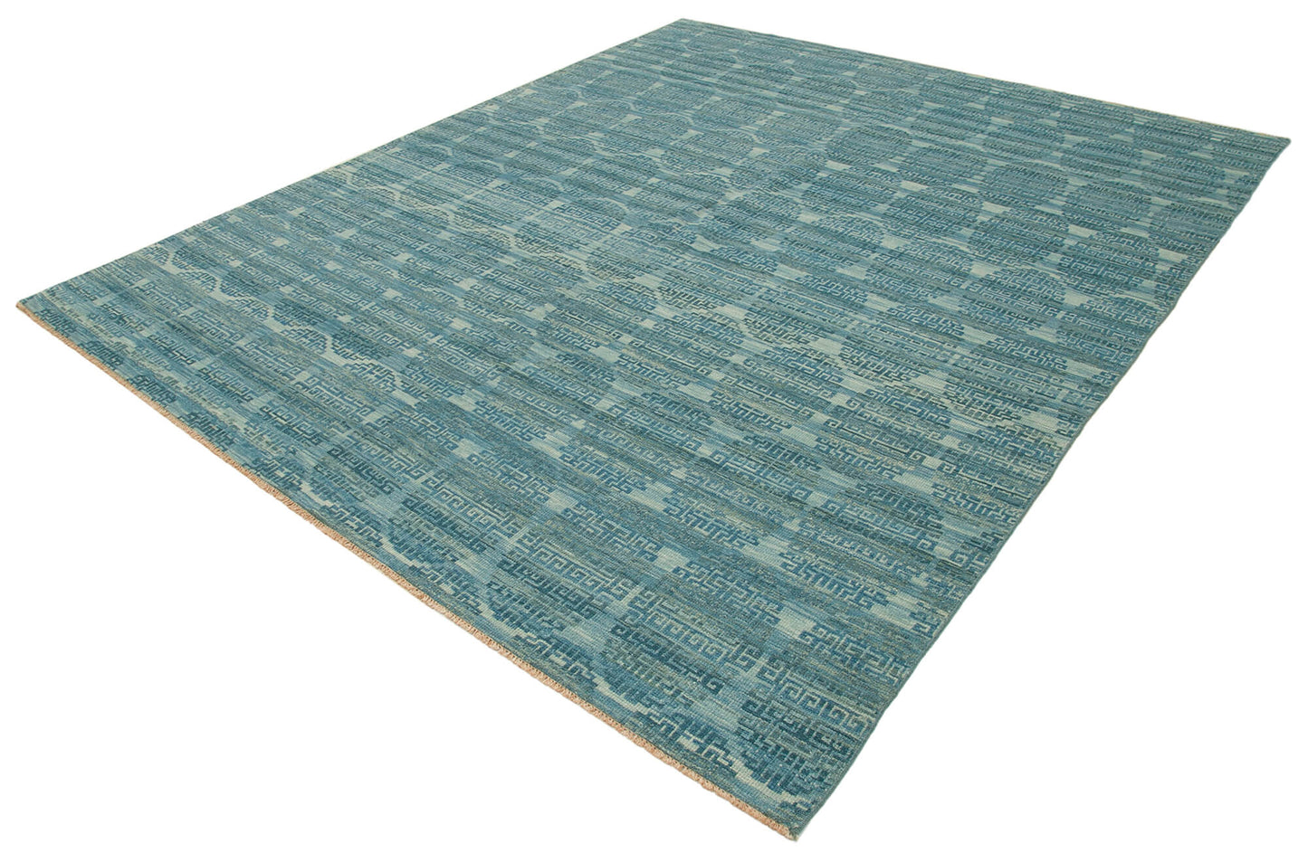 8x10 Blue Oushak Rug - 33681